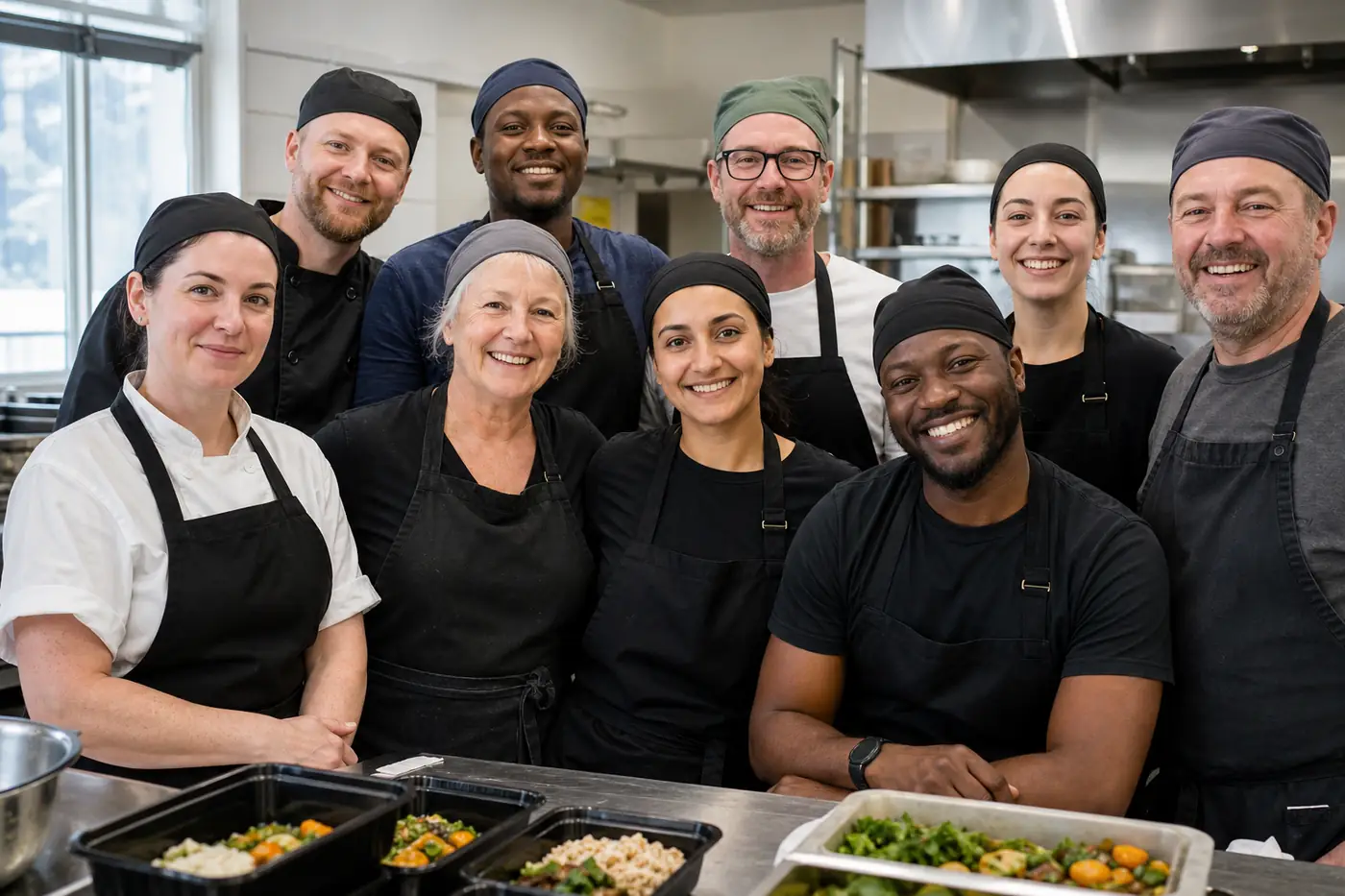 slowDayLight kitchen and nutrition team